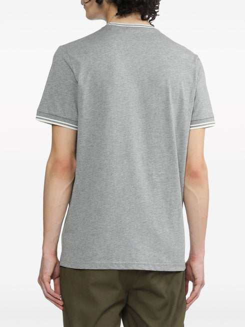 bawełniana koszulka z haftowanym logo