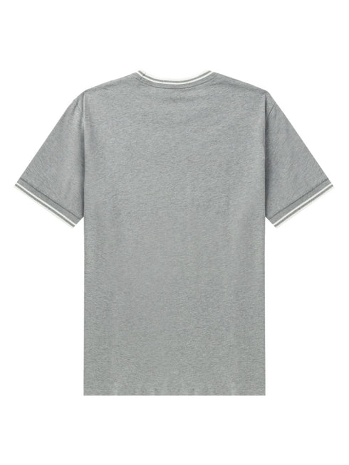 bawełniana koszulka z haftowanym logo