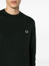 logo-embroidered crew-neck jumper