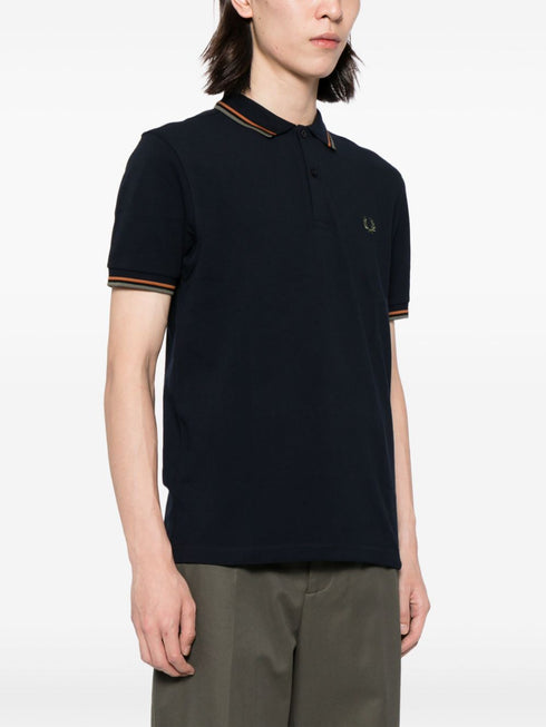 Twin Tipped cotton polo shirt