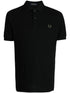 logo-embroidered cotton polo shirt