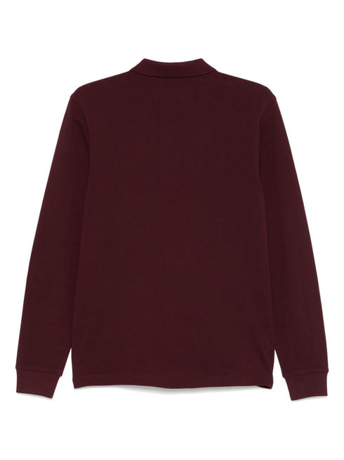 logo-embroidered polo shirt