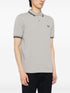 Laurel Wreath-embroidered cotton polo shirt