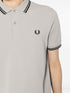 Laurel Wreath-embroidered cotton polo shirt