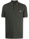 Laurel Wreath-embroidered cotton polo shirt