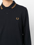 logo-embroidered cotton polo shirt