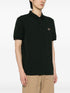 Laurel Wreath-embroidered cotton polo shirt