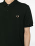 Laurel Wreath-embroidered cotton polo shirt