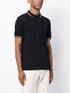 contrast-trim cotton polo shirt