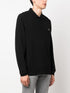 crest-motif polo shirt
