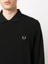 crest-motif polo shirt