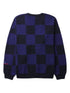 x Raf Simons logo-appliqué checkered cotton cardigan