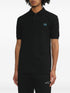 logo-embroidered cotton polo shirt