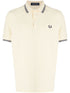 Laurel Wreath-embroidered cotton polo shirt