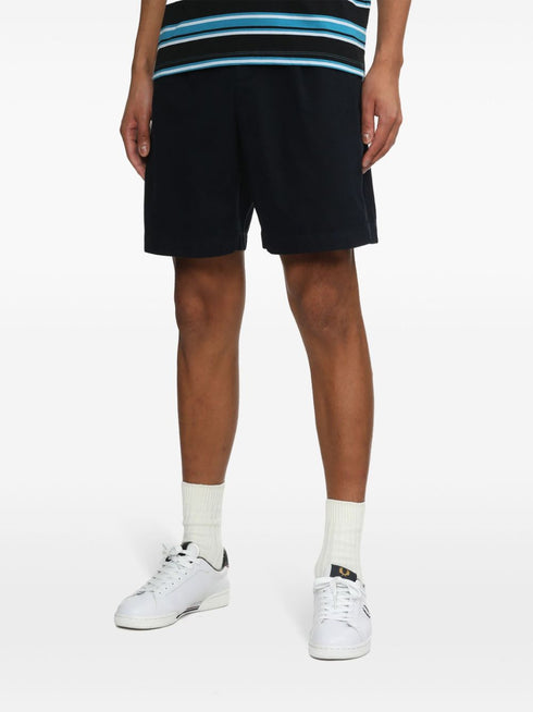logo-embroidered chino shorts