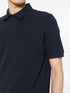 logo-embroidered polo shirt