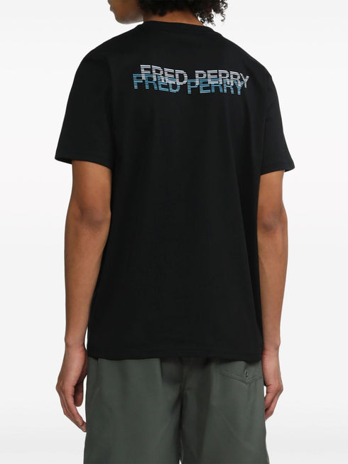 bawełniana koszulka z haftowanym logo