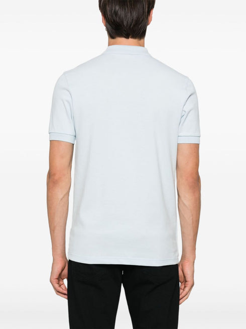 logo-embroidered polo shirt