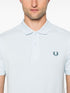 logo-embroidered polo shirt