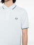 logo-embroidered cotton polo shirt