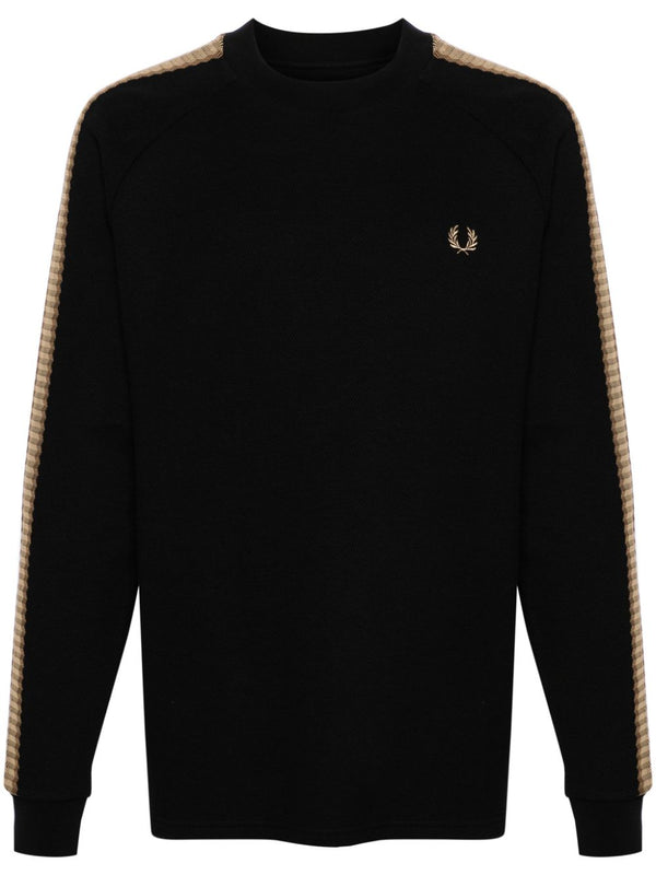 logo-embroidered cotton sweatshirt