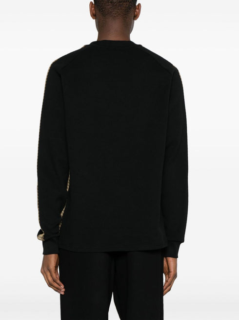 logo-embroidered cotton sweatshirt