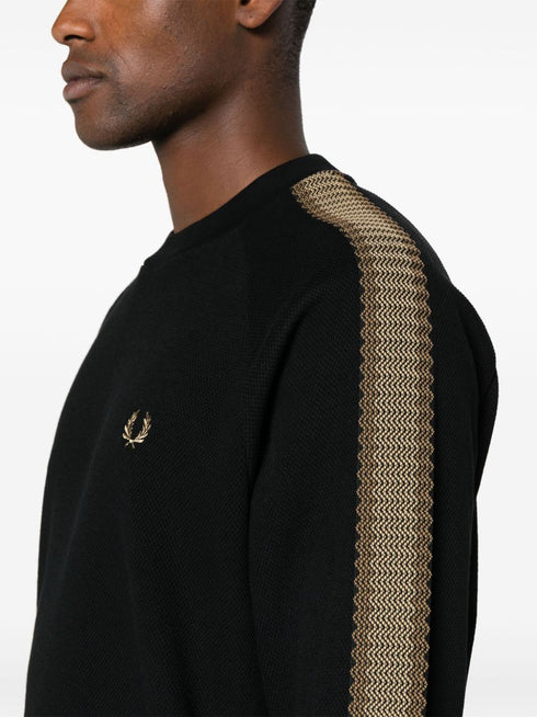 logo-embroidered cotton sweatshirt