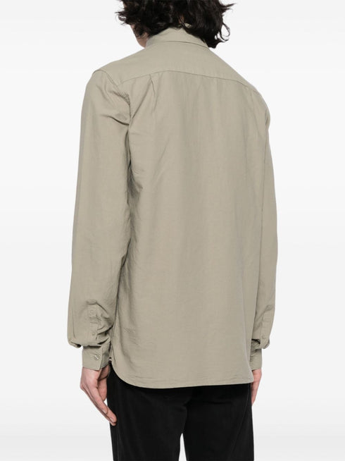 koszula bawełniana z haftowanym logo