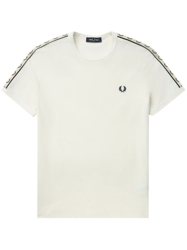 bawełniana koszulka z haftowanym logo