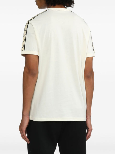 bawełniana koszulka z haftowanym logo