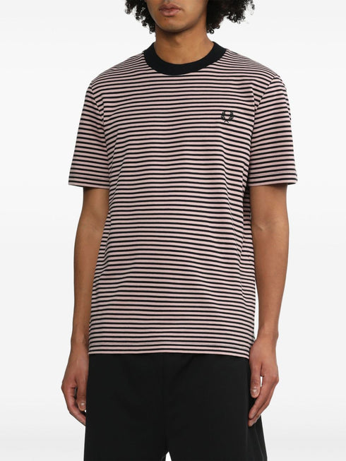 bawełniana koszulka z haftowanym logo