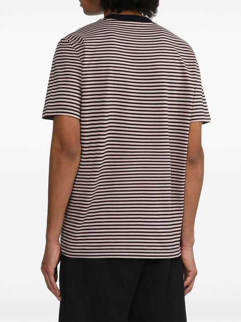 bawełniana koszulka z haftowanym logo