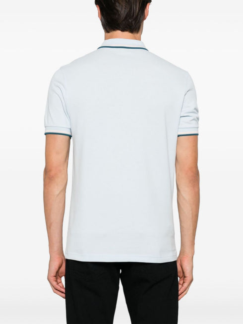 logo-embroidered polo shirt