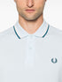 logo-embroidered polo shirt