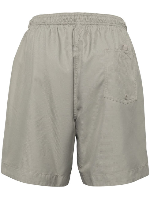 logo-embroidered swim shorts