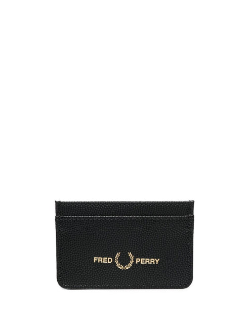 logo-print cardholder