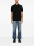 logo-embroidered cotton polo shirt