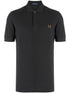 Laurel Wreath-embroidered cotton polo shirt