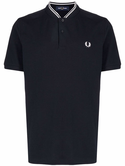mock neck polo shirt