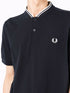 mock neck polo shirt