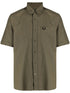 short-sleeve cotton shirt
