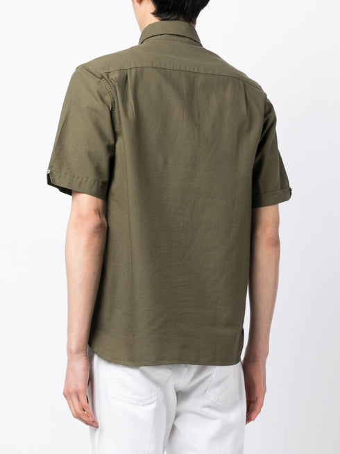 short-sleeve cotton shirt