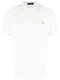 Laurel Wreath-embroidered cotton polo shirt