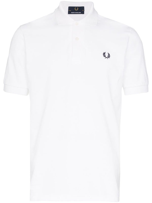 logo-embroidered polo shirt