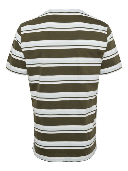 bawełniana koszulka z haftowanym logo