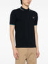 Laurel Wreath-embroidered cotton polo shirt