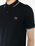 Laurel Wreath-embroidered cotton polo shirt