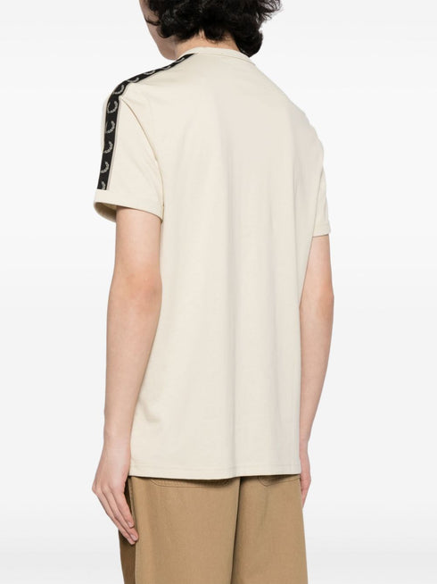 bawełniana koszulka z haftowanym logo