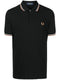 embroidered-logo polo shirt