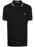 embroidered-logo polo shirt